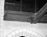 Sablières (12), entraits (6) (décor de charpente), église paroissiale Saint-Martin (Balazé)