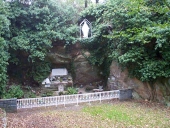 Oratoire dit grotte de Lourdes, Notre-Dame des Landes, Landes de Dol (Baguer-Morvan)