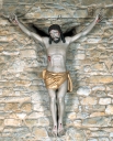 Statue : Christ en croix