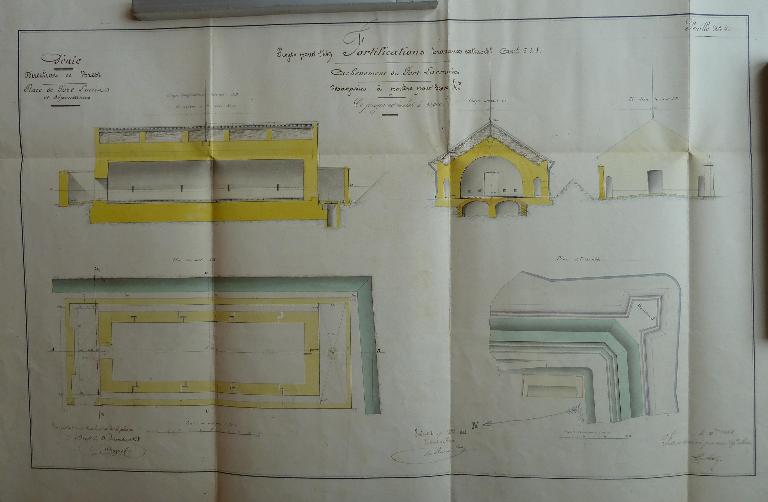 Magasin à poudre, fort dit Fort Surville, Pointe de la Croix (Groix)