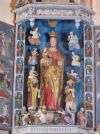 Statue de Notre-Dame du Crann, chapelle Notre-Dame du Crann (Spézet)