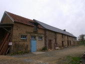 Ferme, alignement de deux logis, les Portes (Iffendic)