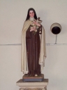 Statue : sainte Thérèse de Lisieux ; culot