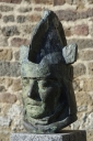 Statue (buste) : Chevalier franc