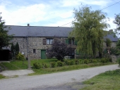 Alignement de quatre maisons, la Hantrais (Plélan-le-Grand)