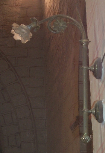 Paire 2 de luminaires d'applique d'église