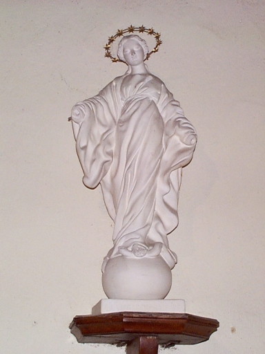 Statue : Vierge au sourire