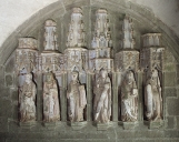 Ensemble de douze statues d'apôtres