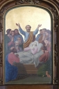 Ensemble de 4 tableaux : Dormition de la Vierge, Couronnement de la Vierge, Ange gardien, Ange saint Michel