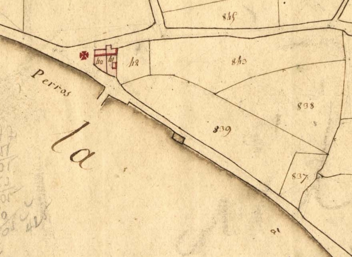 Croix de chemin, route de Tréguier (Louannec)