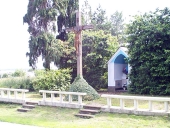 Oratoire et croix de chemin, la Fosse (Maure-de-Bretagne fusionnée en Val d'Anast en 2017)