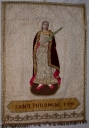 Bannière de procession : Sainte Philomène