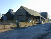 Entrepôt de grains et engrais, le Chantier (Cuguen)