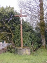 Croix de chemin, près du Plat d'Or (La Chapelle-Bouëxic)