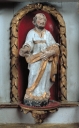 Ensemble de 2 statuettes : saint Pierre (?), saint Paul (?)
