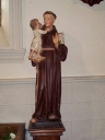 Statue (petite nature) : saint Antoine de Padoue