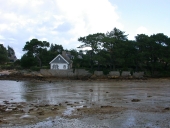 Maison, corniche de Gwas Treiz, Penvern (Trébeurden)