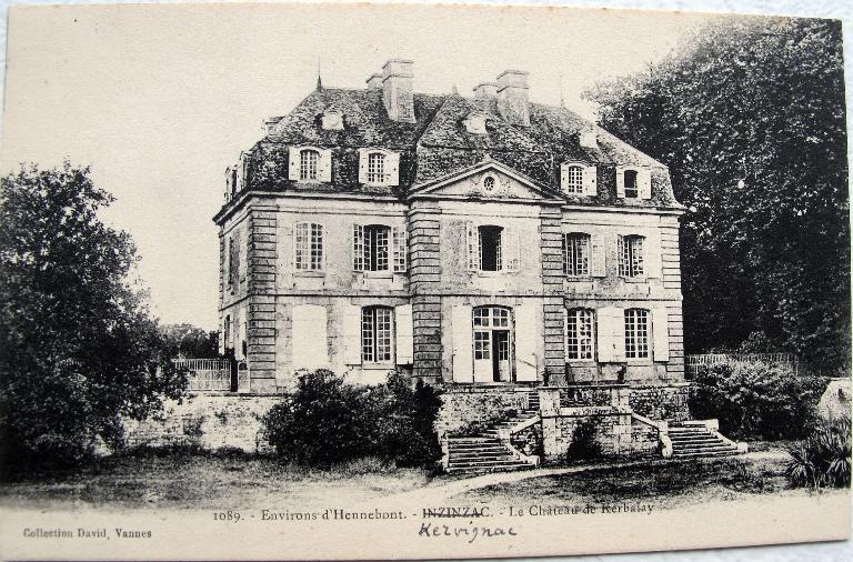 Manoir, puis château, Kerbalay (Kervignac)