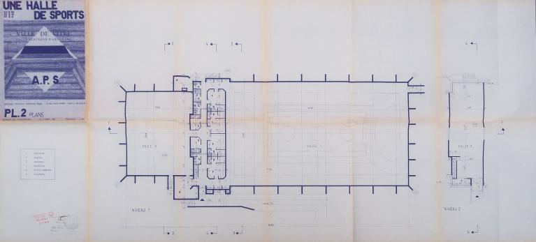 Gymnase B du complexe sportif des Promenades, boulevard Louis Giroux (Vitré)