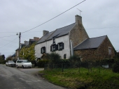 Alignement de maisons, la Mabonnais (Pleurtuit)