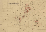 Alignement de maisons, La Bourdonnais (Bazouges-la-Pérouse)