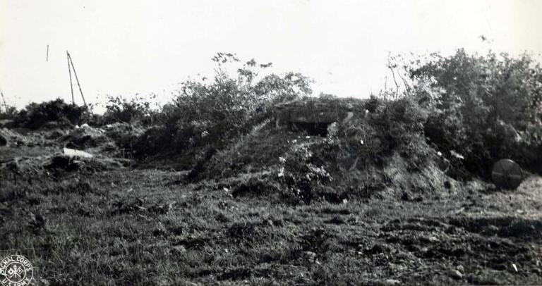 Ensemble fortifié (B 47), Keranroux - Menguen, sur la crête à l'ouest de la route de Guilers (actuelle rue de Kerléo) (Brest)
