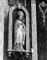 Statue : Saint Édern, église paroissiale Saint-Pierre (Plougar)