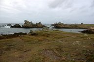Batterie de côte (droite) de Beg Biniglou (Ouessant)