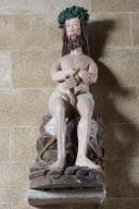 Statue : Christ aux liens, Eglise de la Trinité-de-Brelevenez (Lannion)