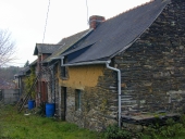 Alignement de trois maisons 3, la Grée (Pipriac)