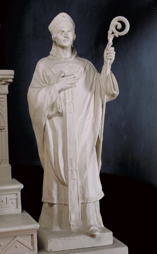 Statue sur culot : saint Pabu