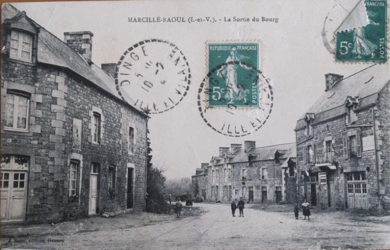 Le village de Marcillé-Raoul