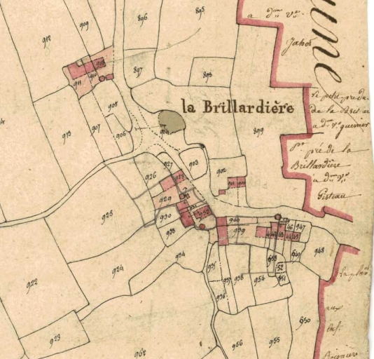 Ecart, la Brillardière (Eancé)