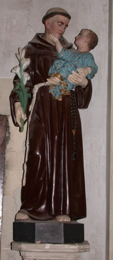 Statue sur culot : Saint Antoine de Padoue