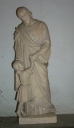 Statuette : saint Joseph et l'Enfant 2, Chaumeray (Guipry fusionnée en Guipry-Messac en 2016)
