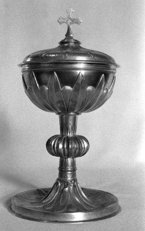 Ciboire 2, église paroissiale Sainte-Édiltrude (Tréflez)