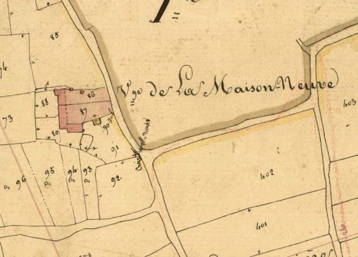 Ecart, la Maison Neuve (Vignoc)