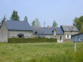 Alignement de logis, le Plessis Margat (Meillac)