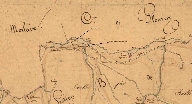 Moulin à papier, Kervaon (Saint-Martin-des-Champs)