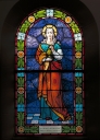 Verrière à personnages de la baie 13 : sainte Marie Madeleine (Guipry fusionnée en Guipry-Messac en 2016)