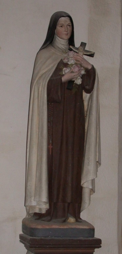 Statue sur culot : sainte Thérèse de l'Enfant-Jésus