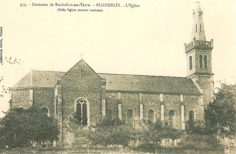 Église paroissiale Saint-Gentien, le Bourg (Pluherlin)