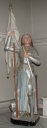 Statuette : sainte Jeanne d'Arc (Lanhélin fusionnée en Mesnil-Roc'h en 2019)