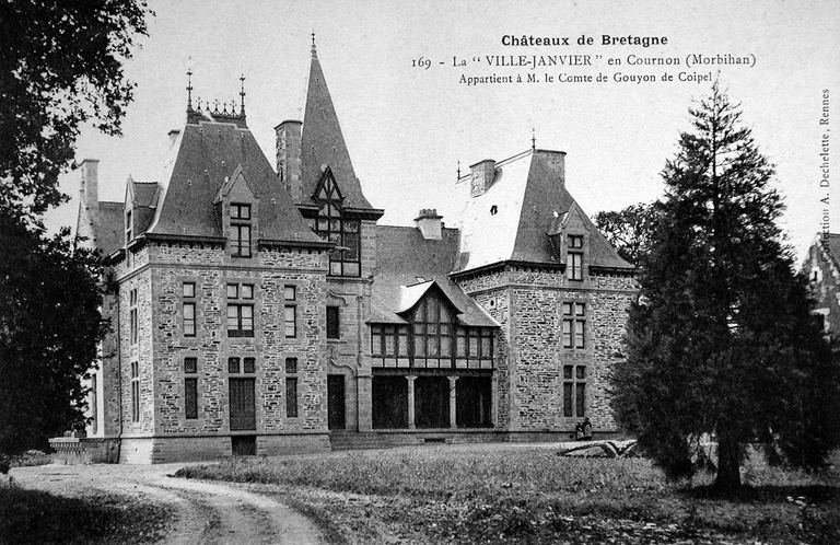 Manoir, dit Château de la Ville Janvier (Cournon)