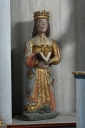 Statue : Sainte Catherine d'Alexandrie, chapelle Saint-Hervé (Bubry)