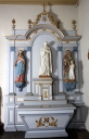 Autel secondaire, retable, gradin d'autel et tabernacle