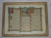 Ensemble 5 de 3 canons d'autel