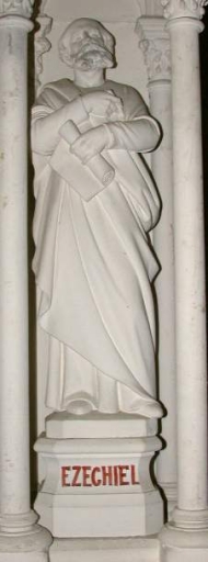 Ensemble de 4 statues : Prophètes