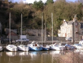 Usine de chaux Lenouvel, puis Vogel et Rosse soeurs, actuellement maison, 51 rue du Quai (Dinan)