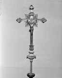 Croix de procession, église paroissiale Notre-Dame (Landavran)